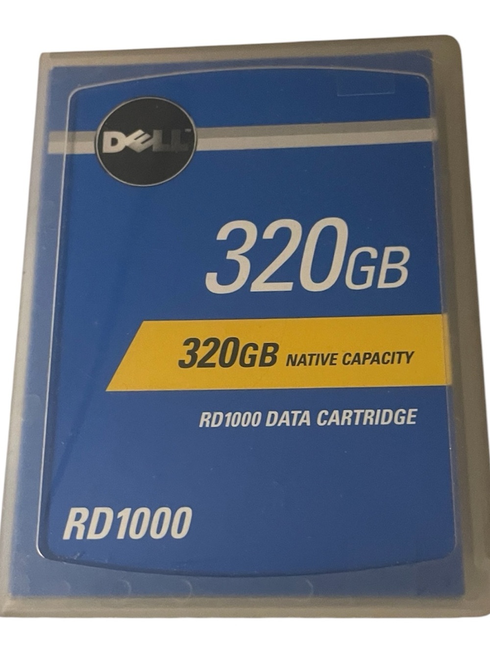 Genuine Dell Power Vault RD1000 320GB Hard Data Cartridge. NWOT.